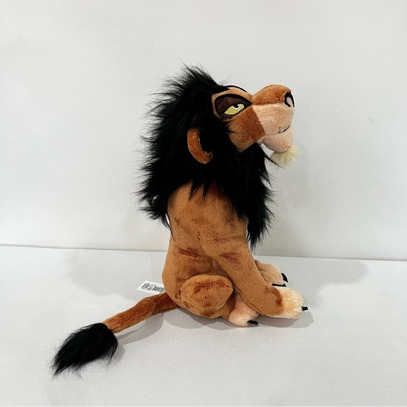 Disney Lion King Size 14" Scar Plush Stuffed Animal Hyena Leader Brown - Picture 3 of 12